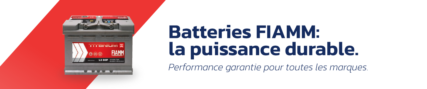 Batteries FIAMM: la puissance durable.